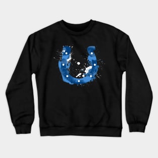 A Bblue Horseshoe Crewneck Sweatshirt